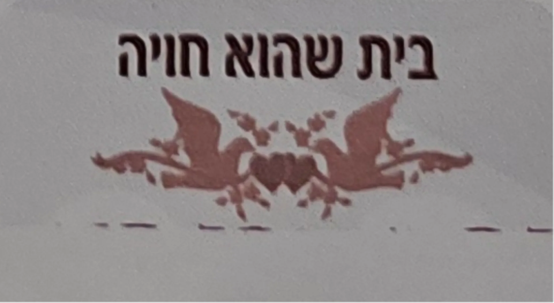 לוגו בית שהוא חוויה